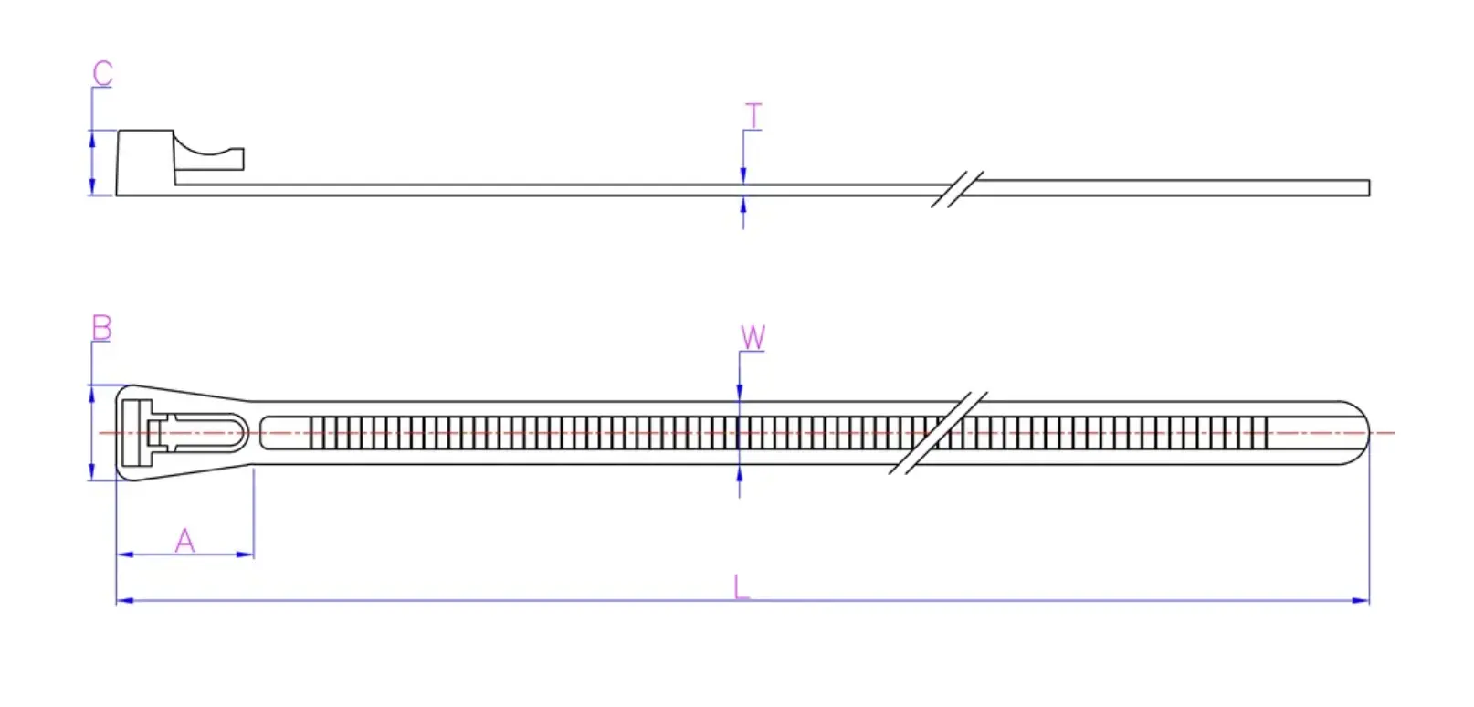 Releasable Cable Ties Heavy Duty Application