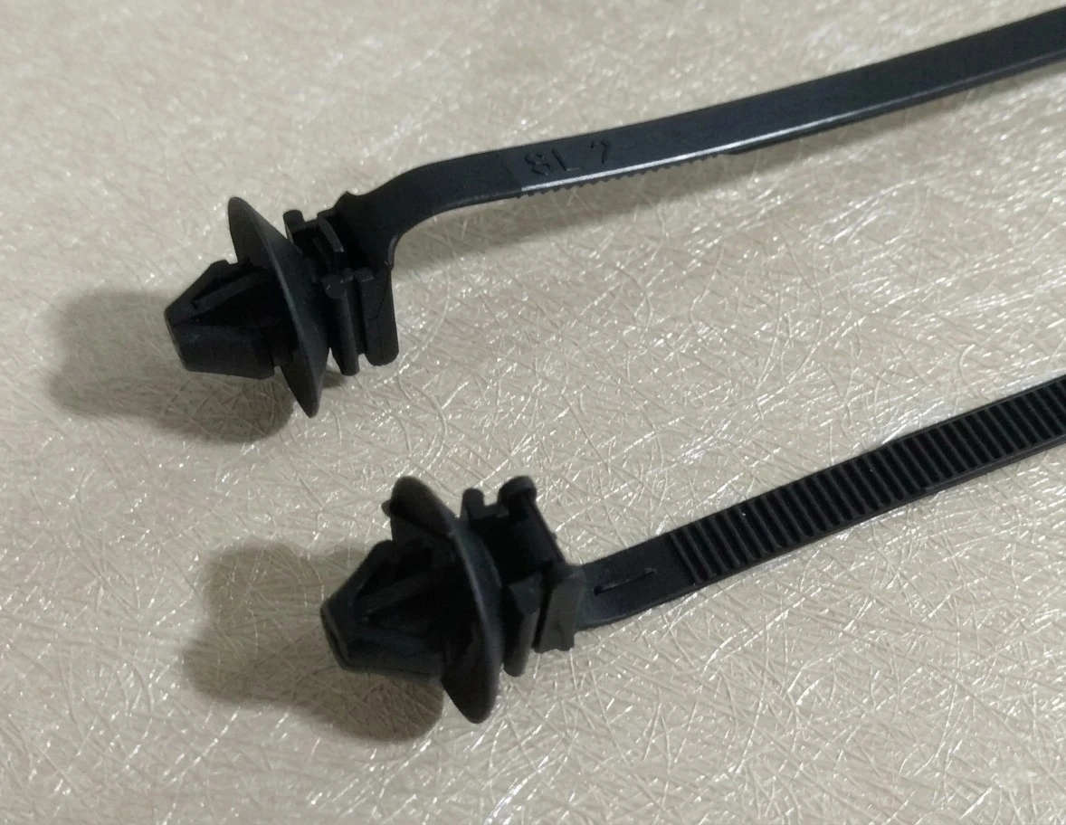 Outside Push Mount Ties Technical Drawing