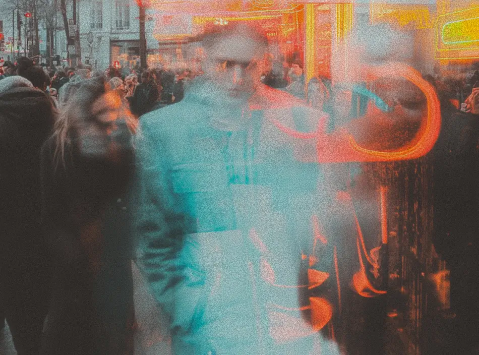 Surreal Urban Street Scene