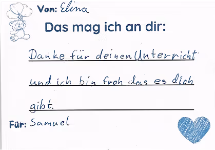 An image of a testimonial
