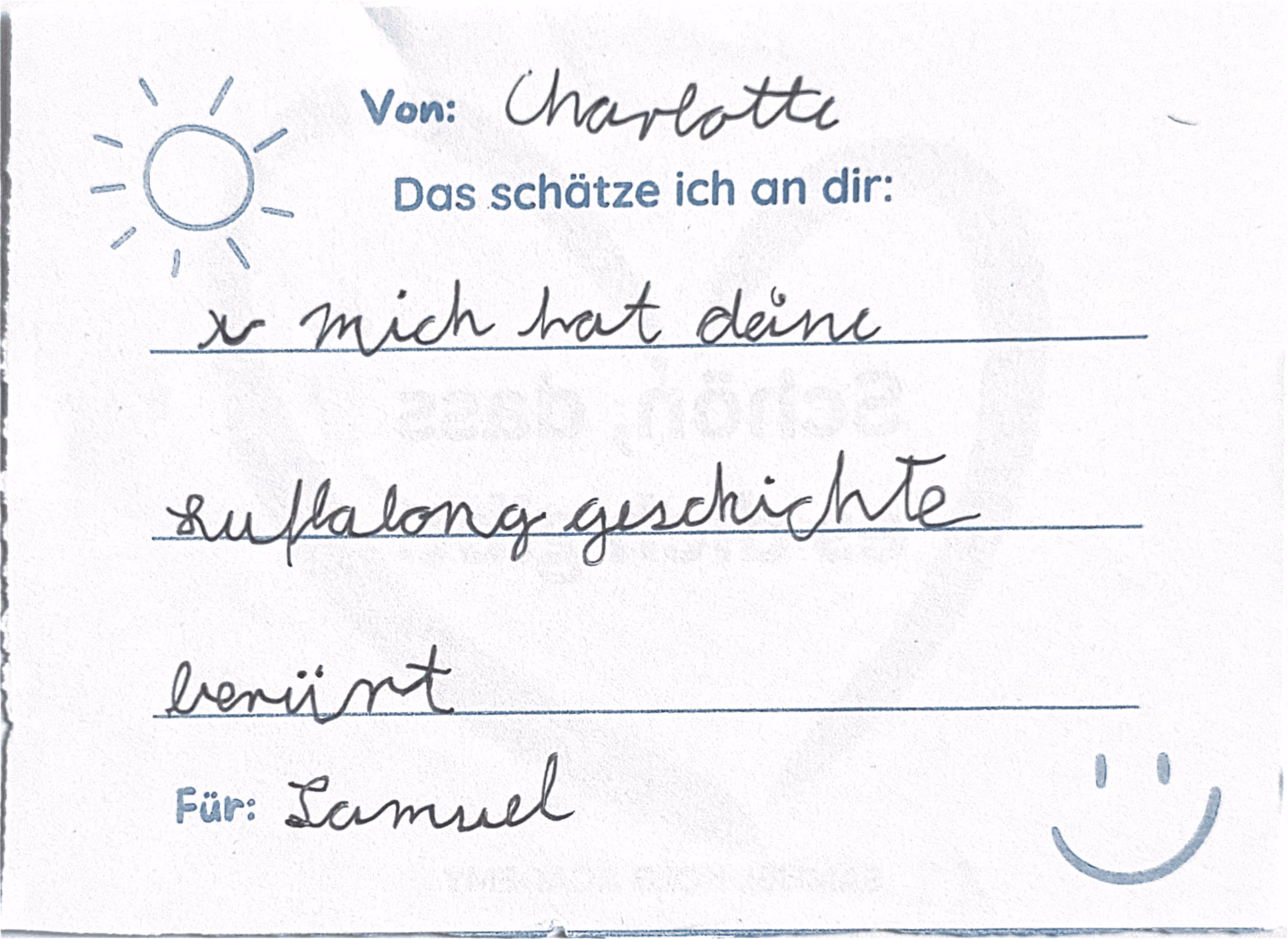 An image of a testimonial