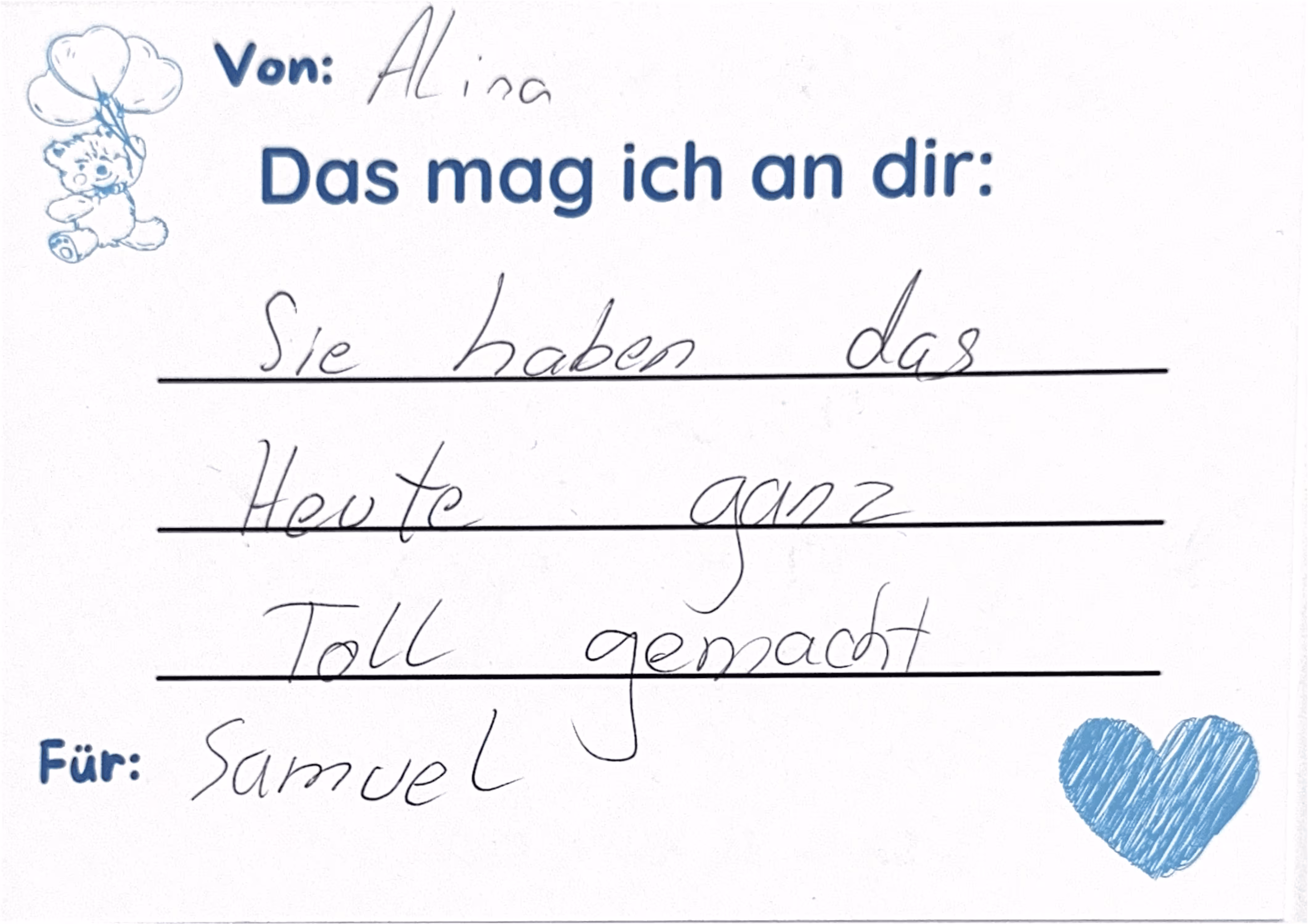 An image of a testimonial