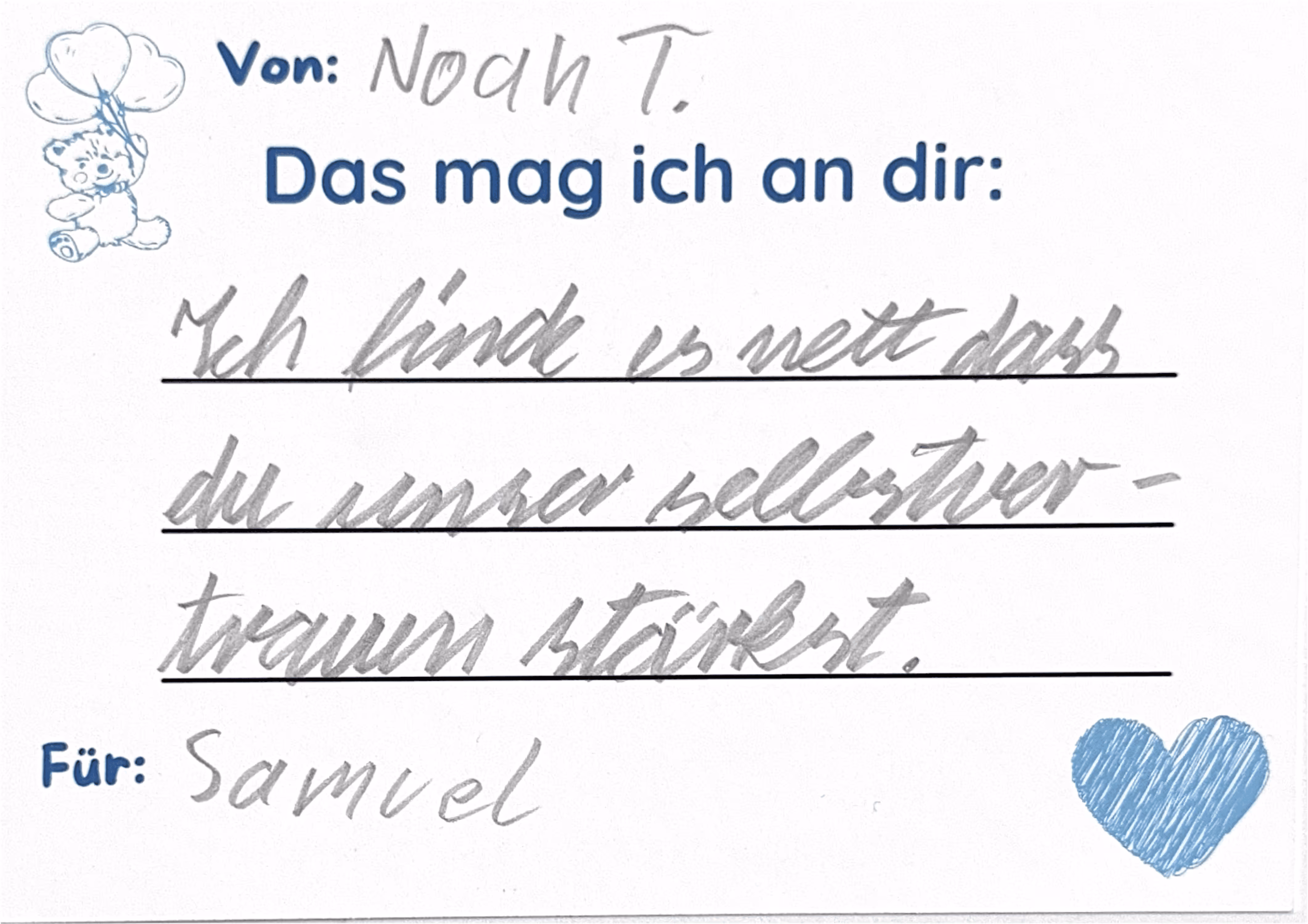 An image of a testimonial