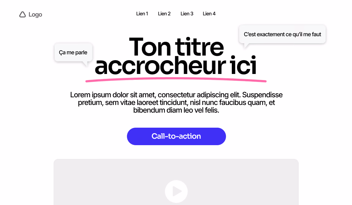 Un message qui parle à votre cible
