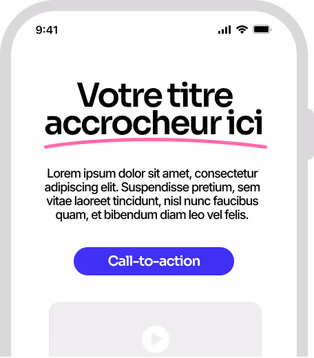 Une expérience mobile irréprochable