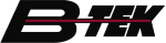 BTEK company logo in black.