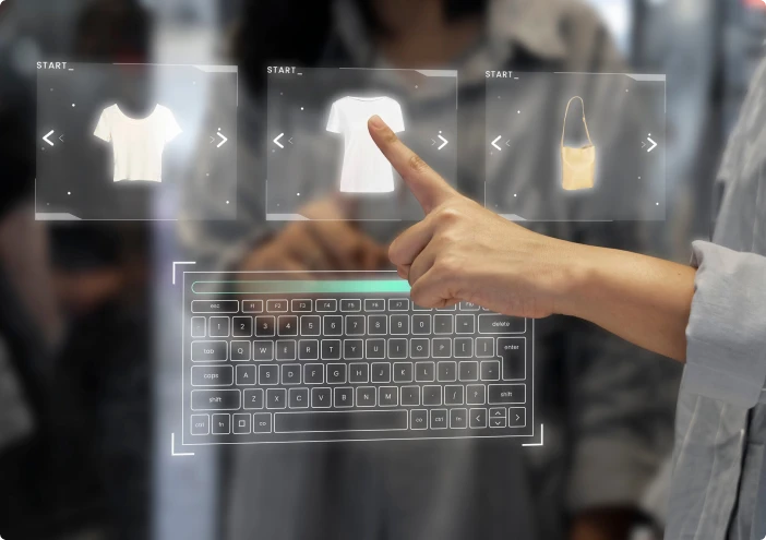 Two people having a meeting