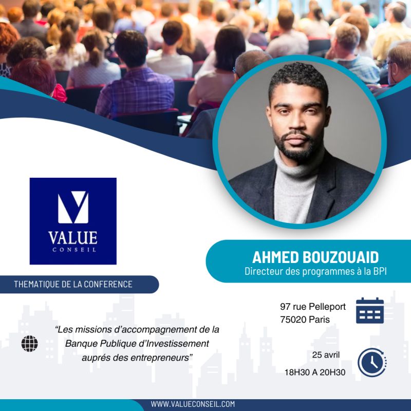 Rencontre inspirante avec Ahmed Bouzouaïd chez Value Conseil