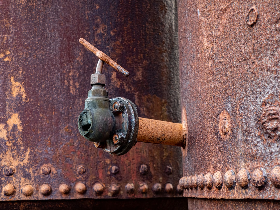 old corroded boiler - boiler installation near me