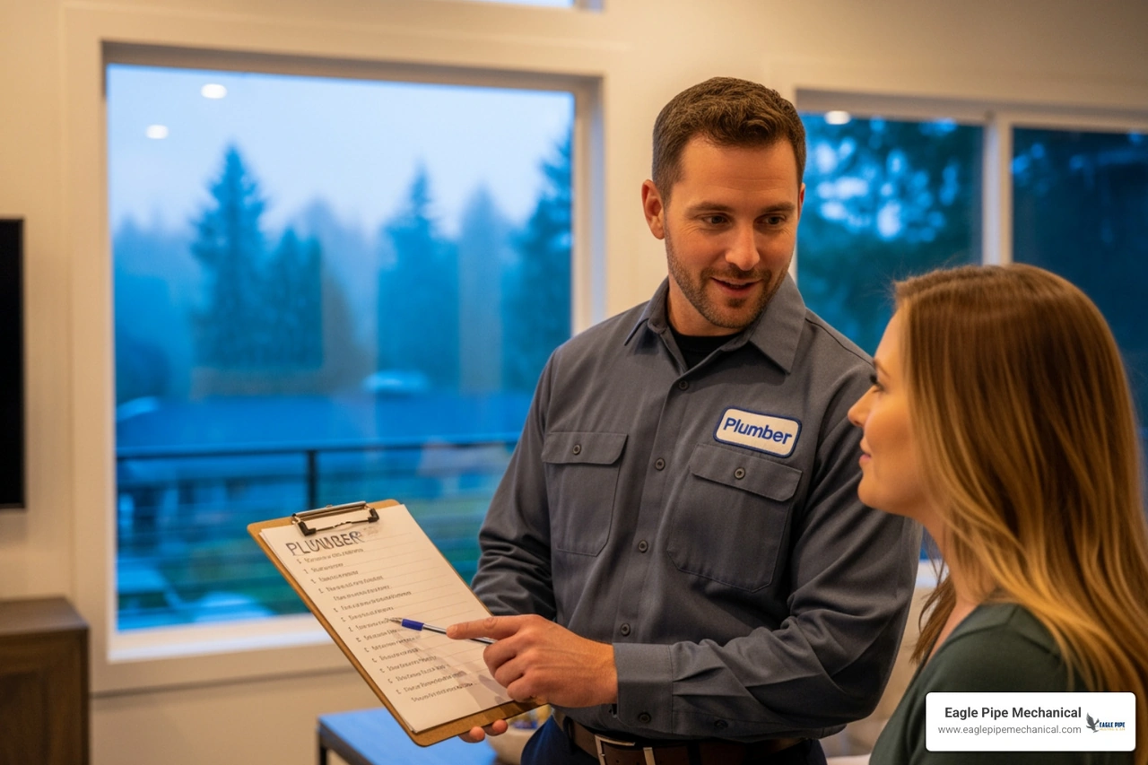 What Questions to Ask a Plumber Before Hiring in Western Washington