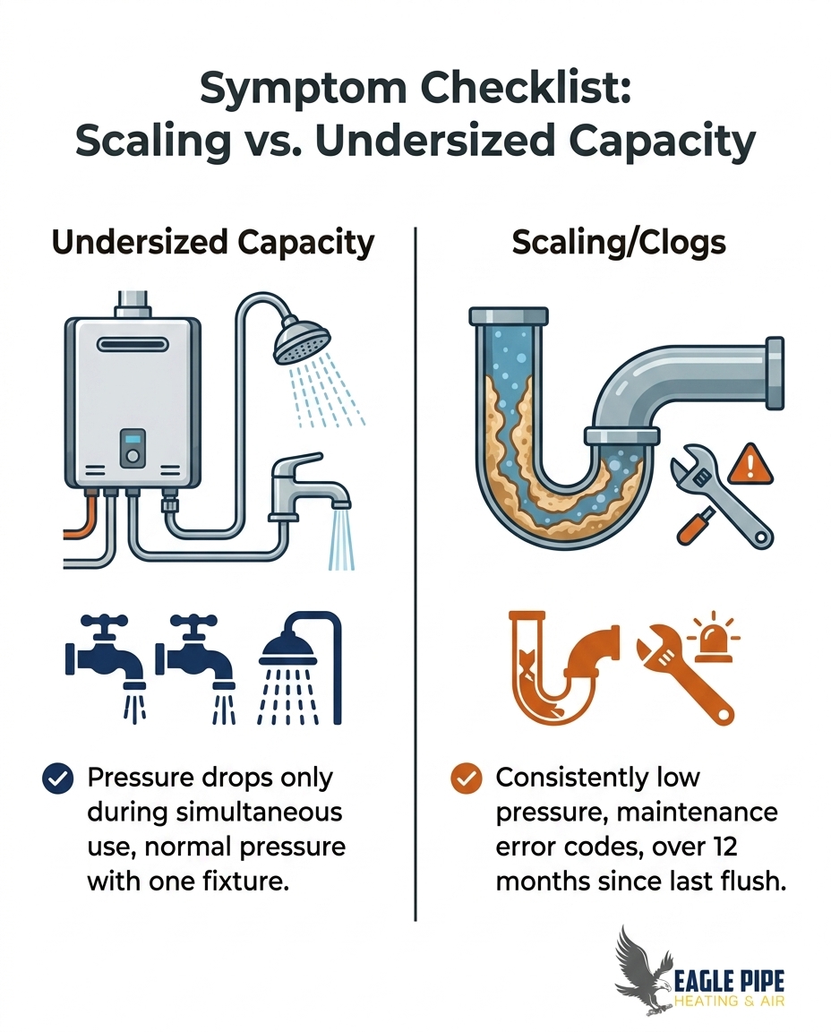 Symptom Checklist: Scaling vs. Undersized Capacity