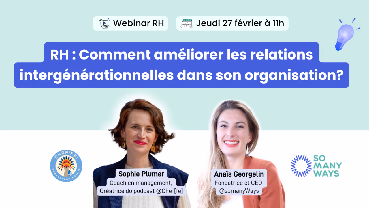 RH : Comment améliorer les relations intergénérationnelles dans son organisation ?