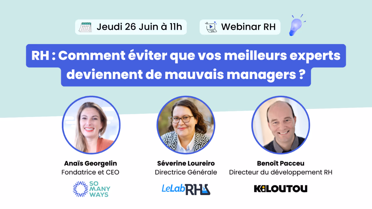 RH : Comment éviter que vos meilleurs experts deviennent de mauvais managers ?