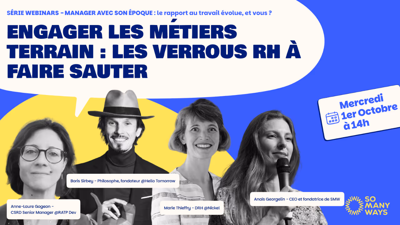 Engager les métiers terrain : les verrous RH à faire sauter
