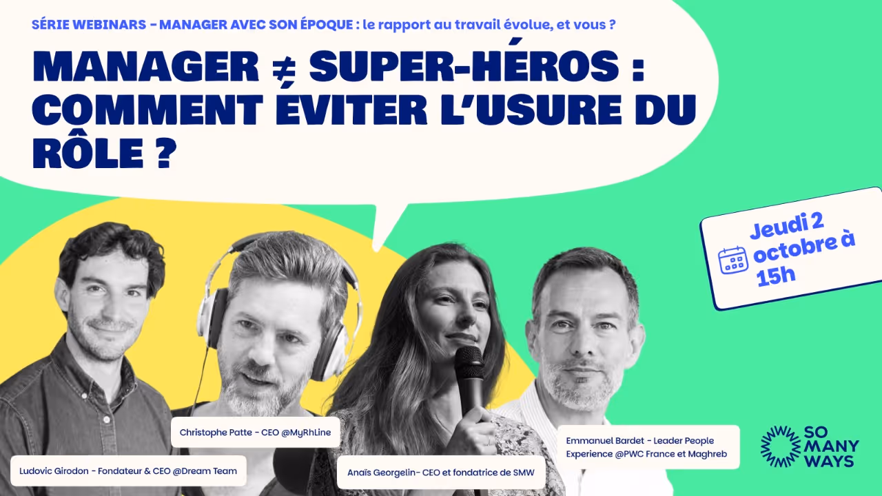 Manager ≠ super-héros : comment éviter l’usure du rôle ?