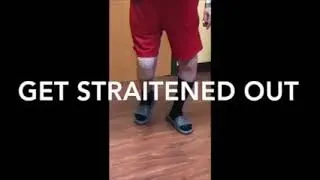 Straight leg Bowed leg