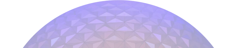 A very large dome with a clock on top of it.