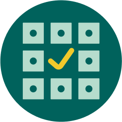 Icon representing Reliability