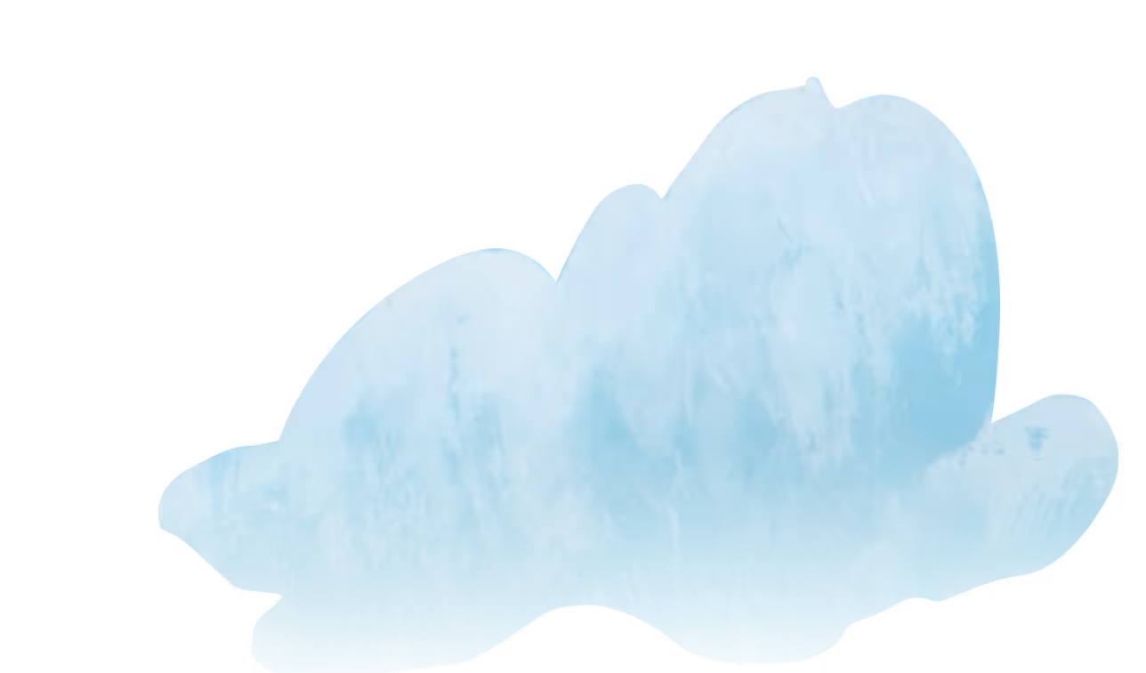 Soft textured cloud graphic