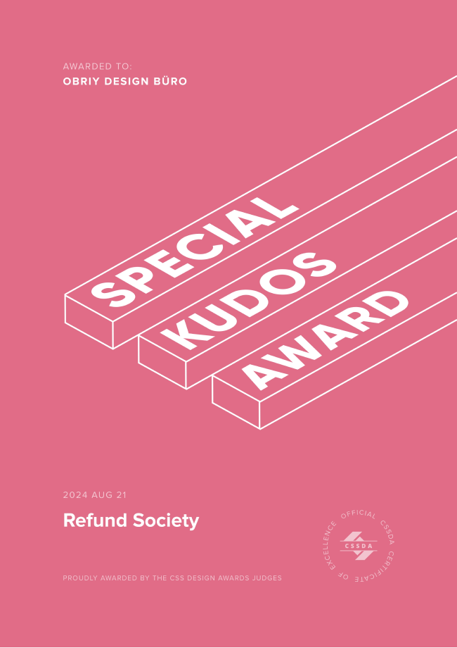 Refund [$RFD] | Special Kudos | CSSDA