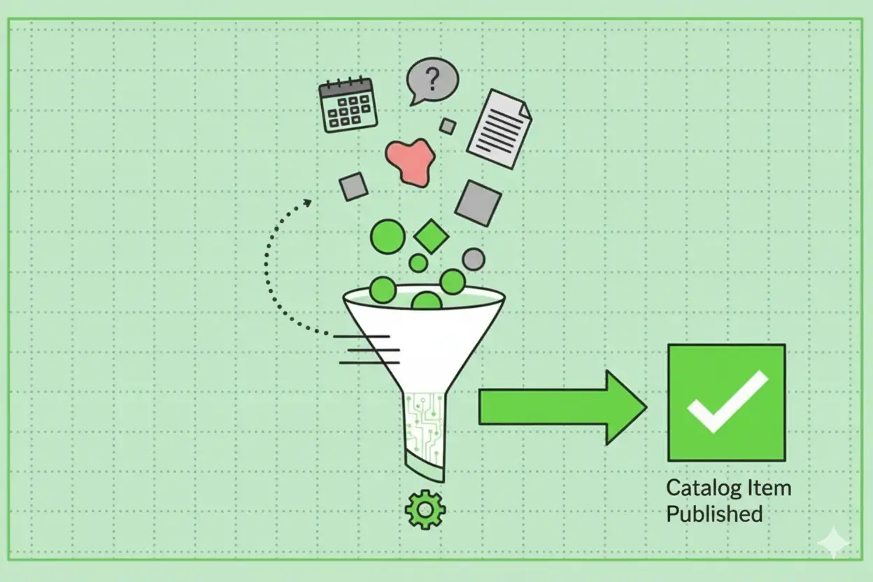 How Catalog Item intake is changing big time