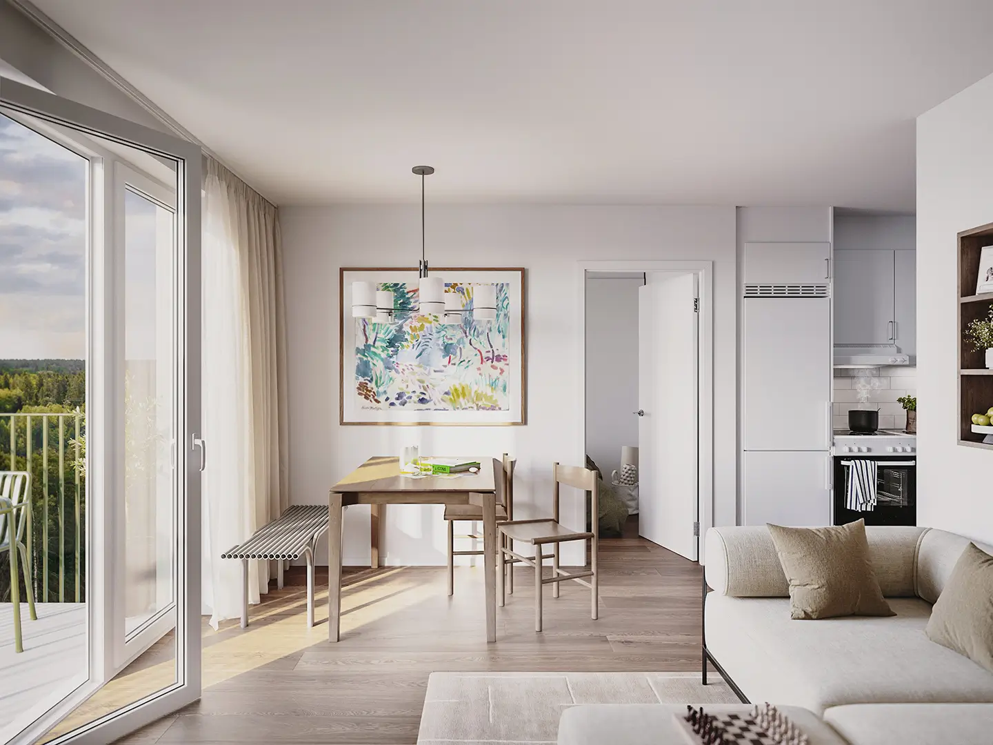 1 Bedroom Apartments at Blick Flemingsberg