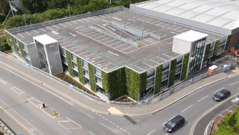 SEGRO, aiming for sustainability and giving back, partnered with Viritopia for their new car park behind offices in Slough.