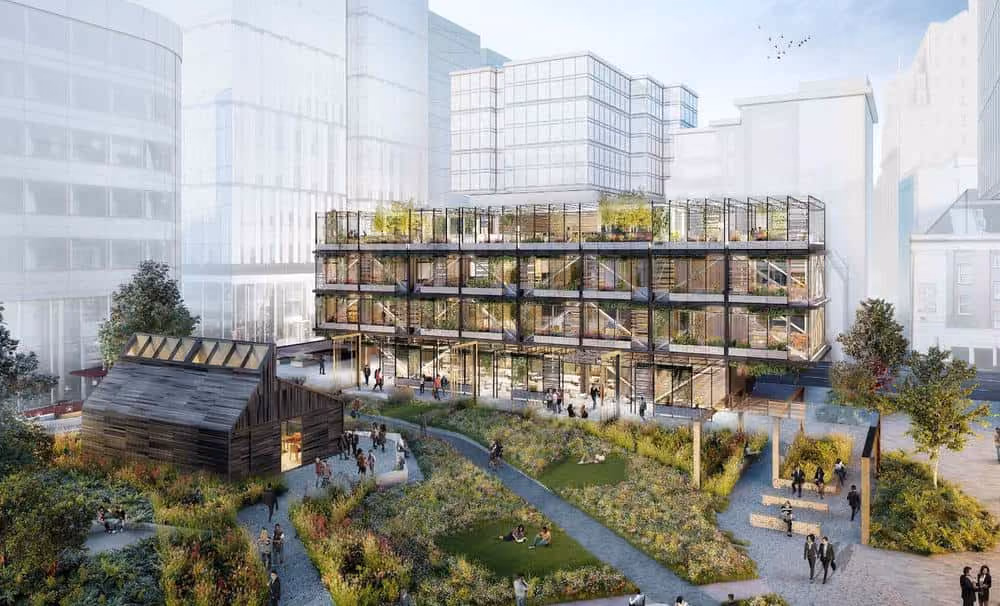 Hardman Square Pavillion living wall Viritopia