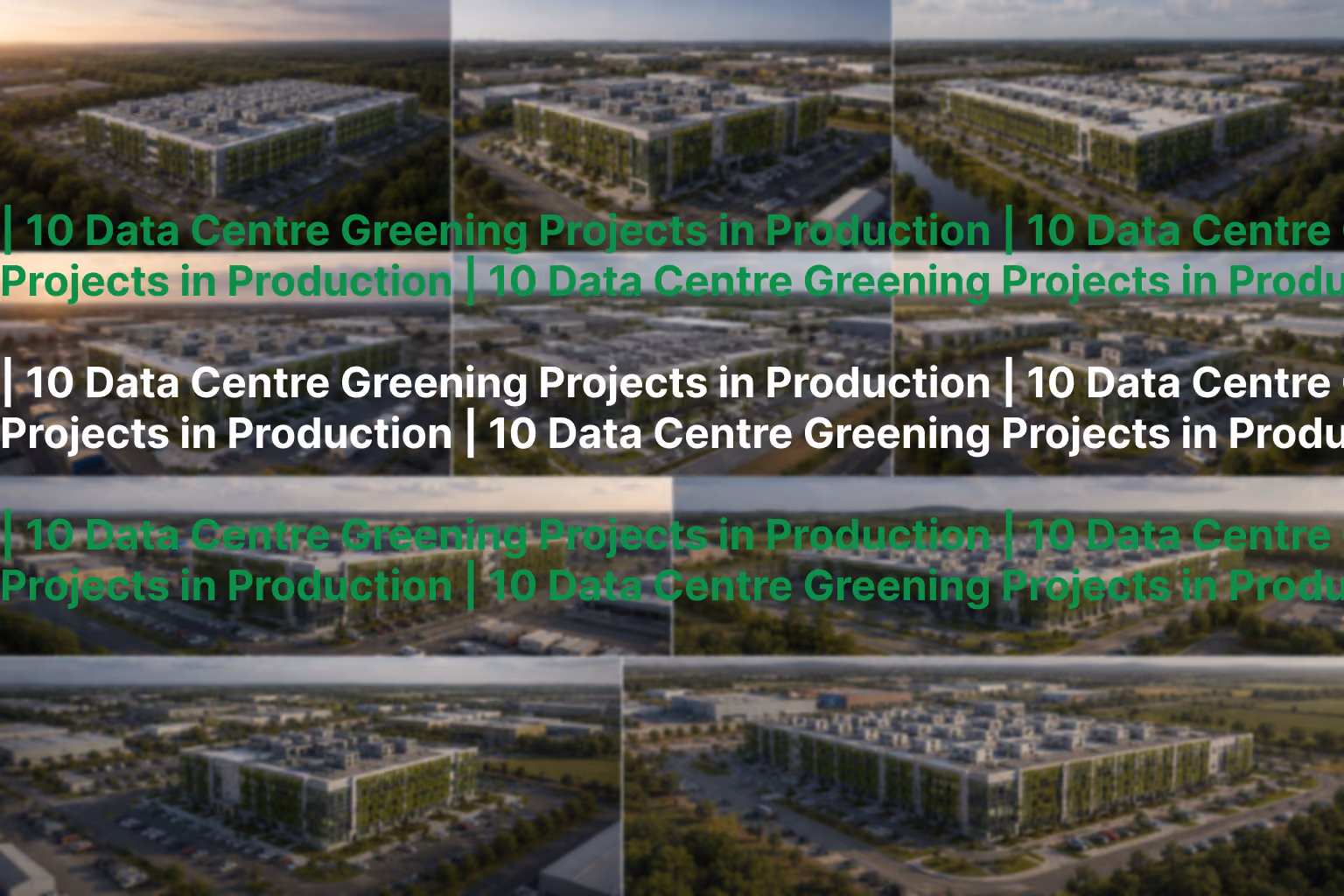 data centers pending green infrastructure