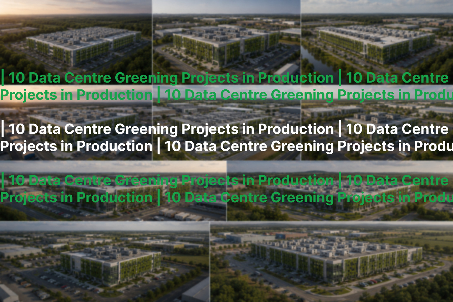 data centers pending green infrastructure