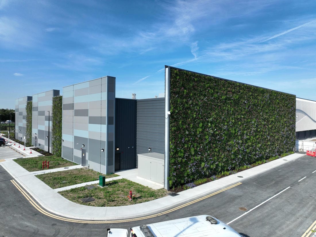 Greening a data center in Ireland for a gloabally significant tech client