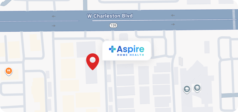 Map image of Aspire Home Health's location