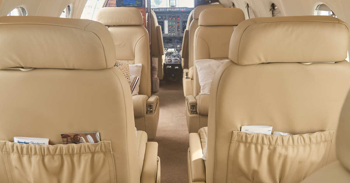 Como é o interior de um jatinho de luxo? Galeria de fotos inéditas