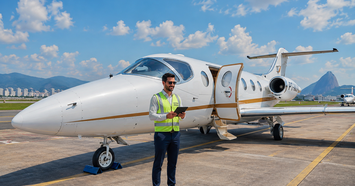 Vale a pena contratar um gestor de frotas para uma única aeronave?