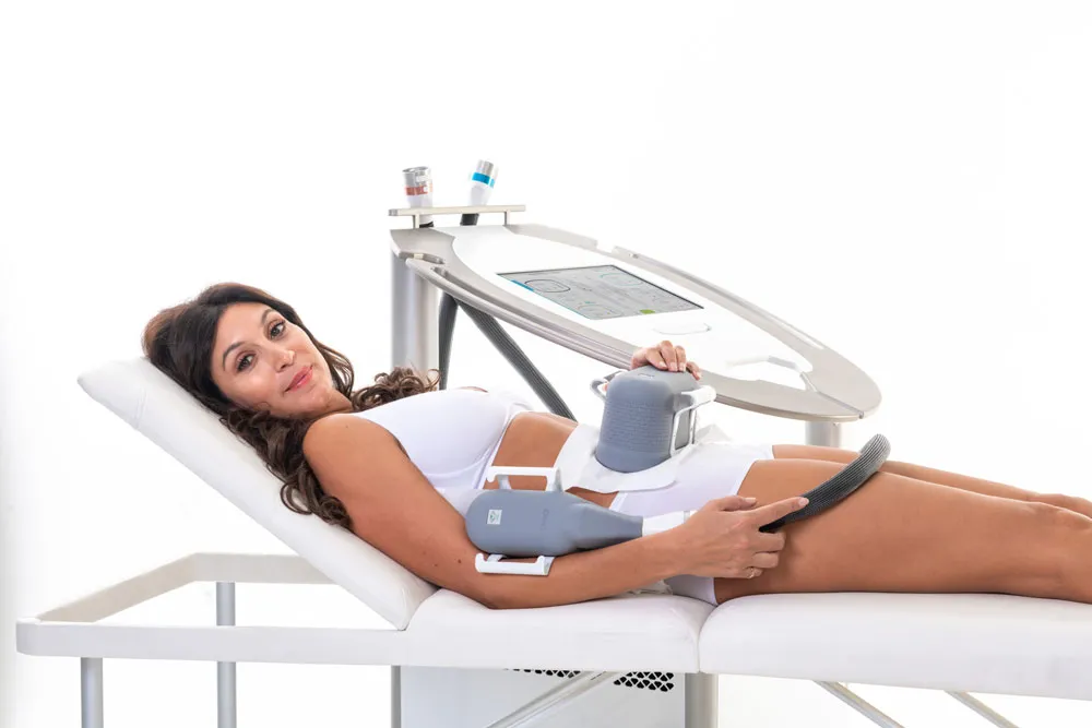 Fat Freezing Treatment on a woman