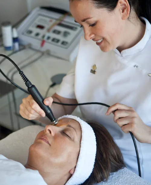 Breast reduction scar