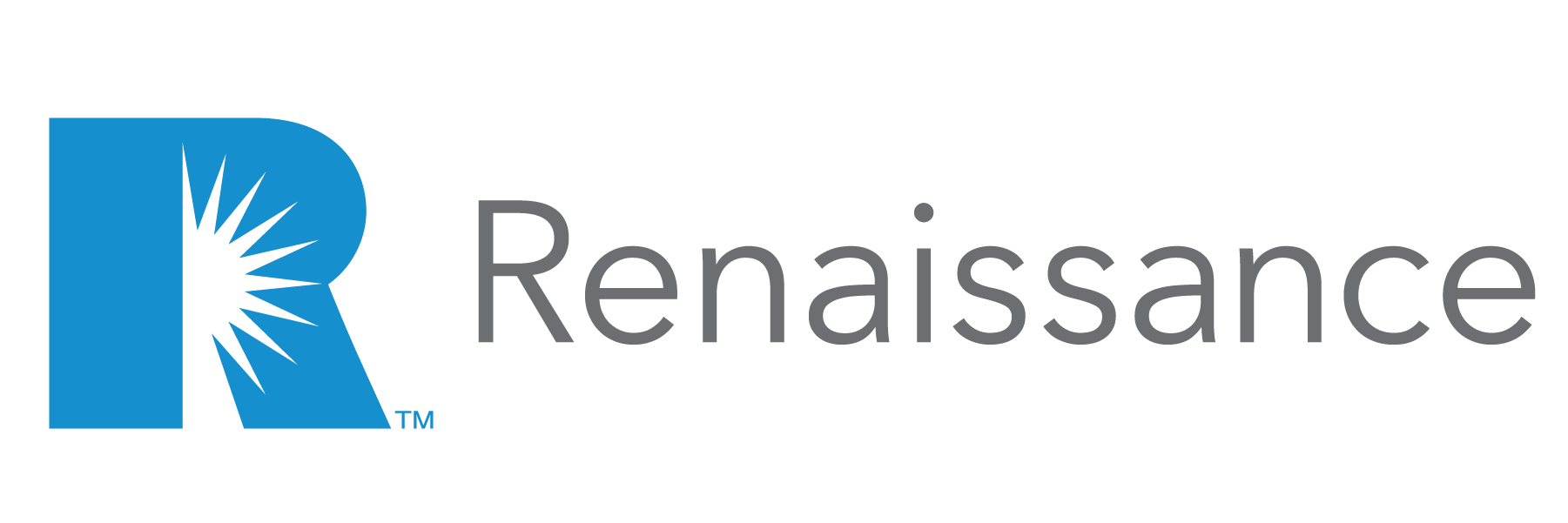 Renaissance dental insurance logo with blue “R” design and gray text.
