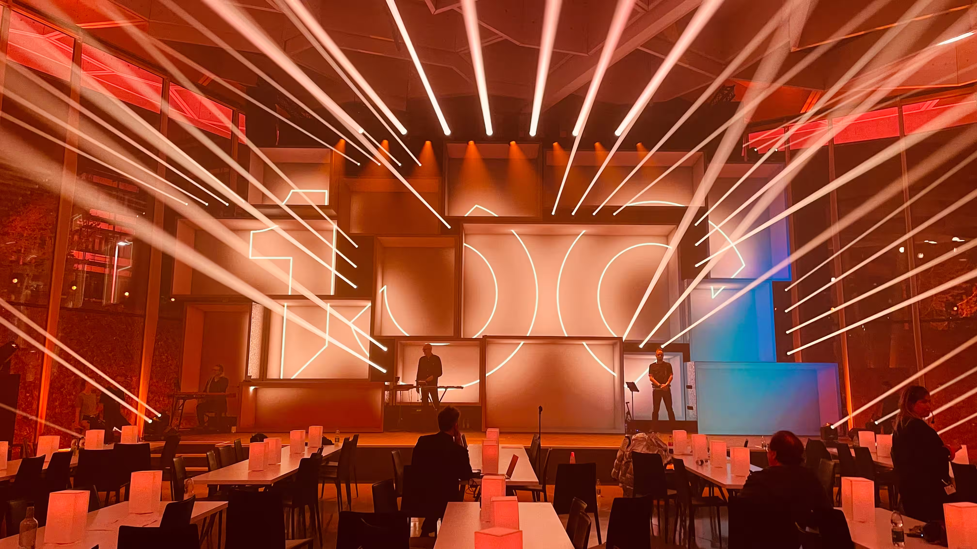 Professional event setup - Technical production