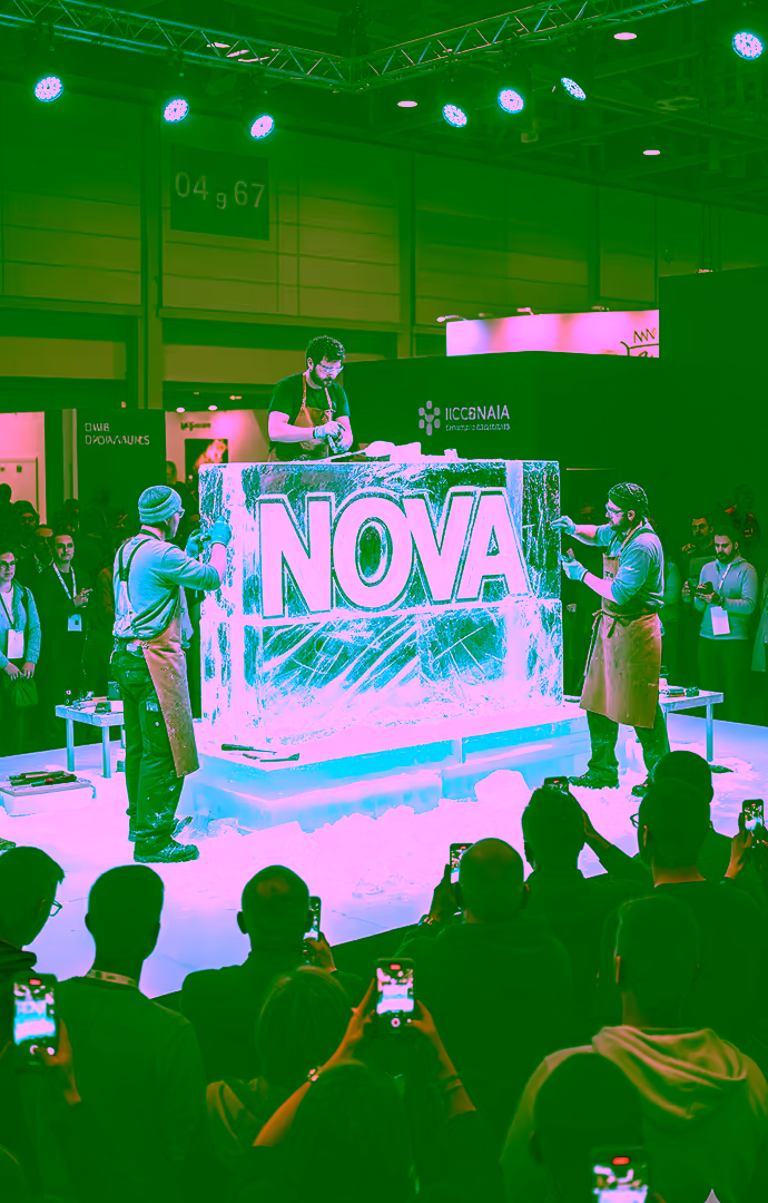 Creative event visualization - 3D brand experience concept