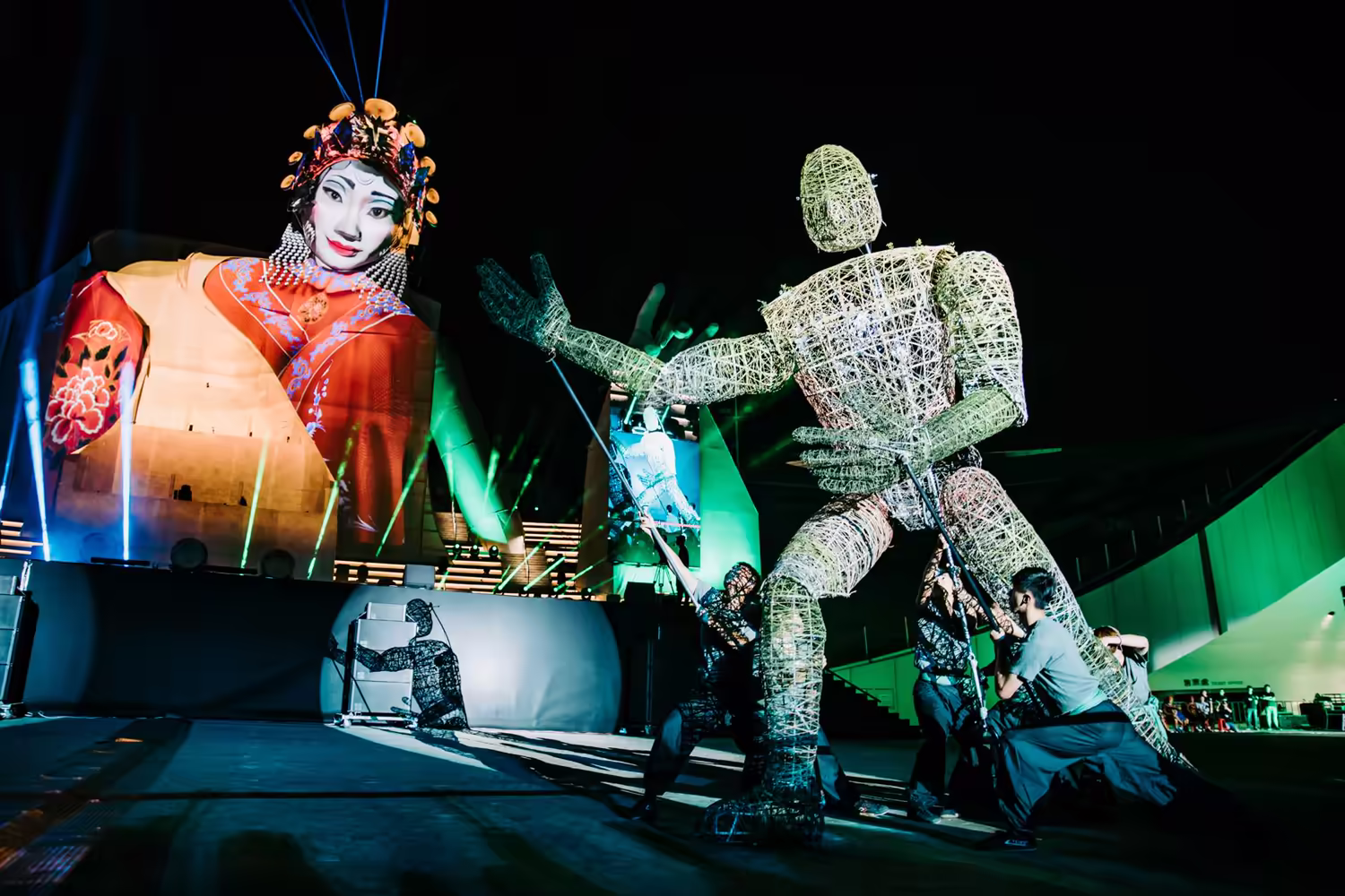 Large scale corporate event - Audience engagement experience