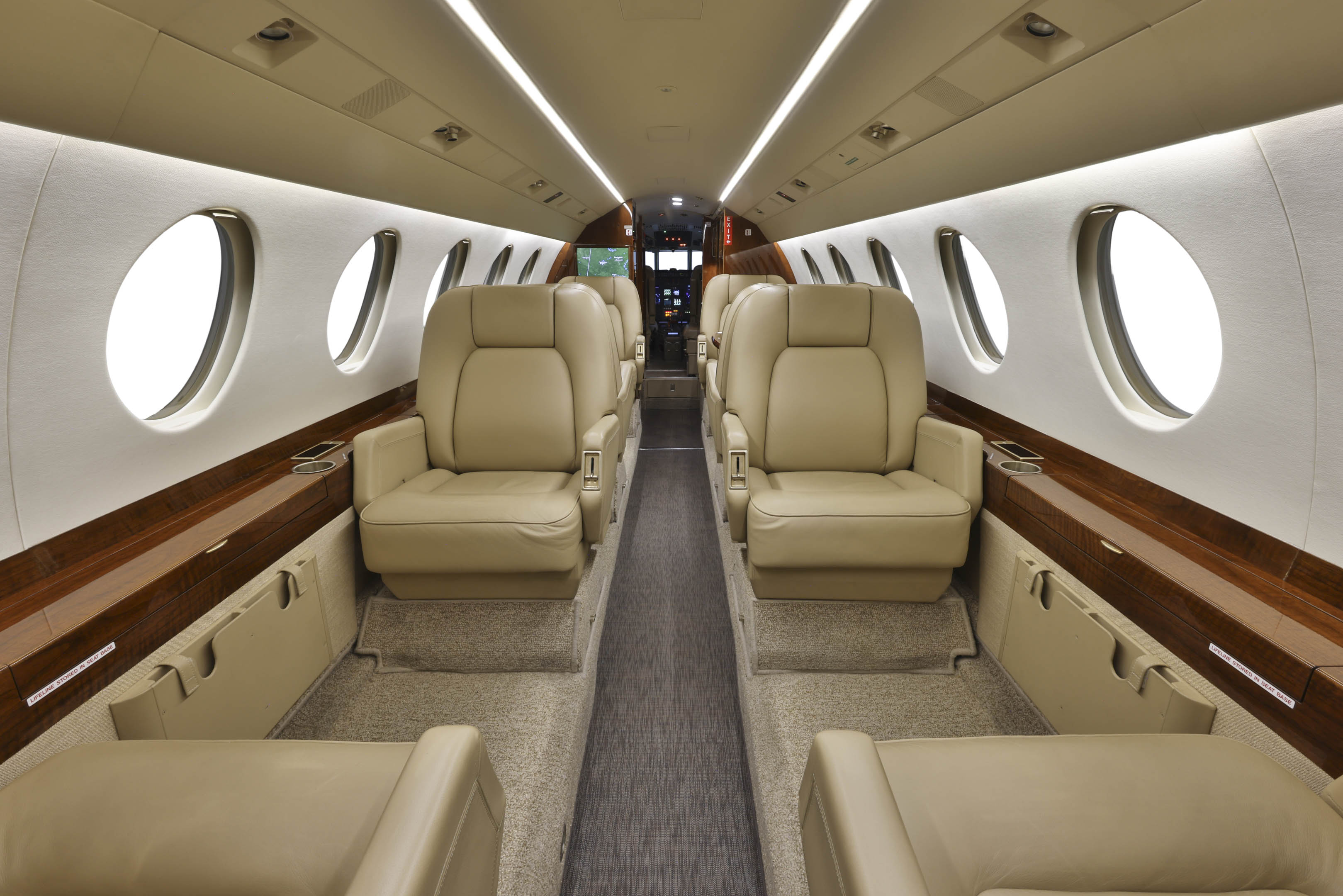 Exterior of the Falcon 2000LX by Dassault featuring PW308C engines