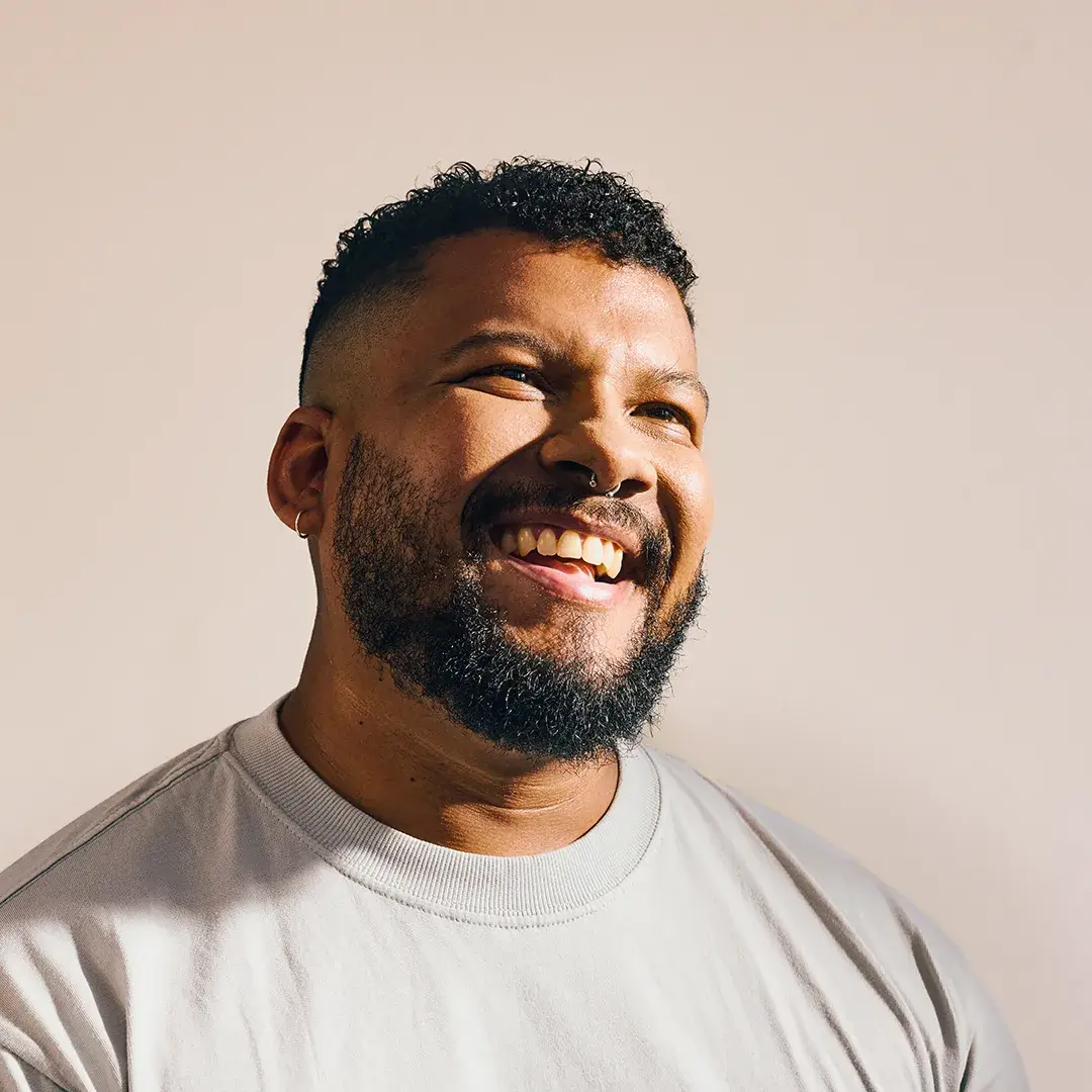 Smiling man