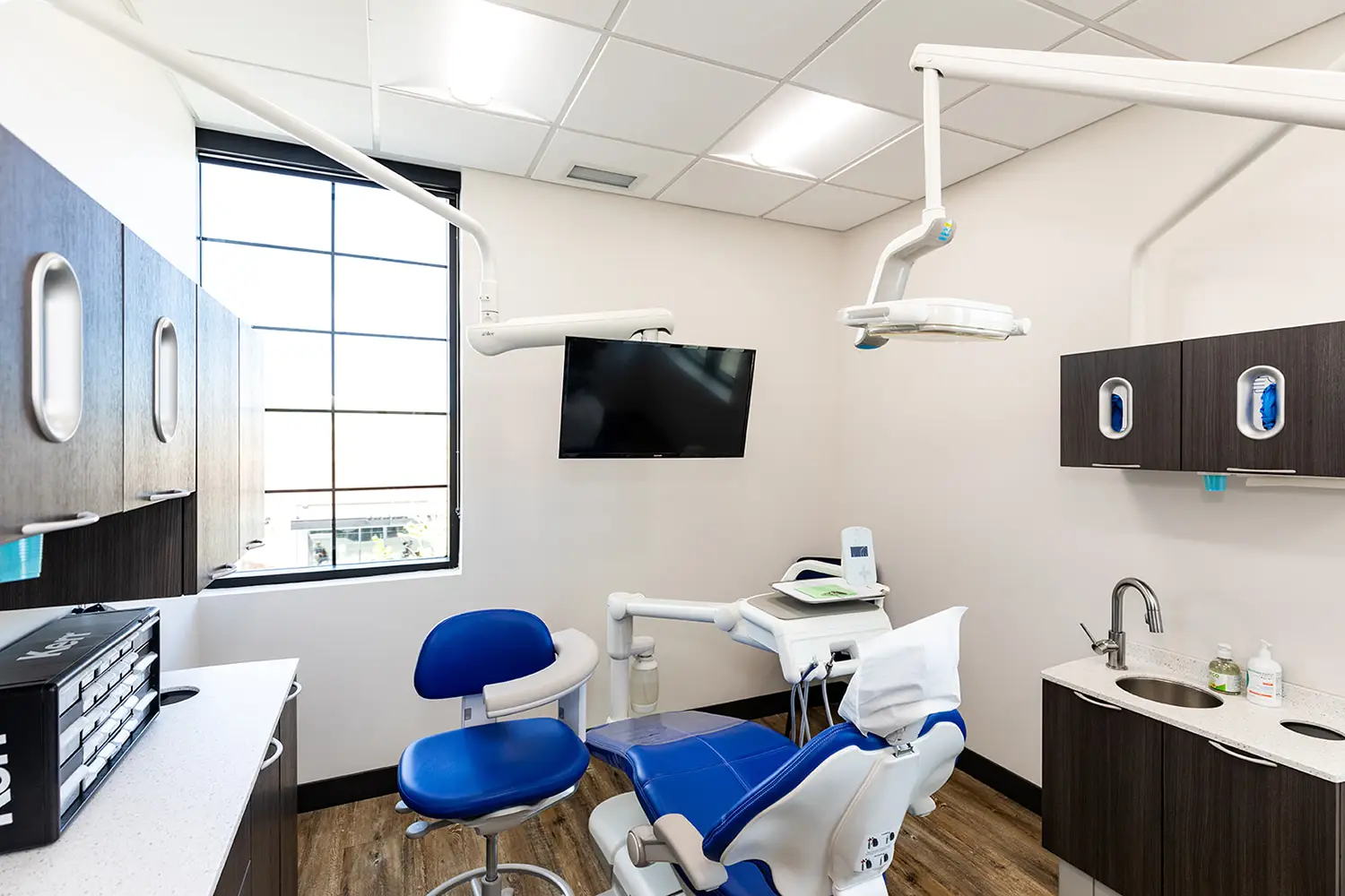 Interior photo of the Poplar office