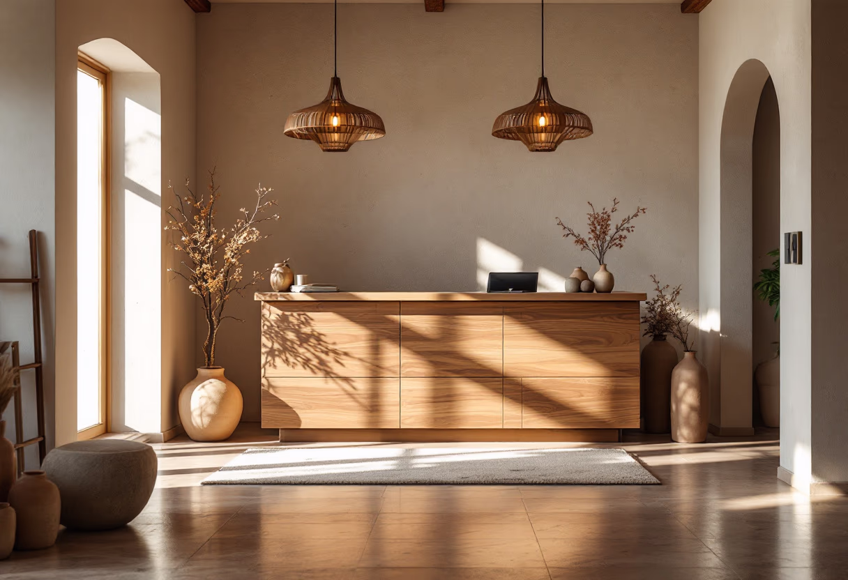 image of welcoming lobby (for a bed & breakfast)
