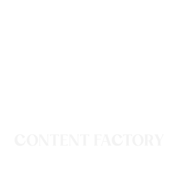 Content Factory logo with stylized overlapping letters C and F above the text 'CONTENT FACTORY'.