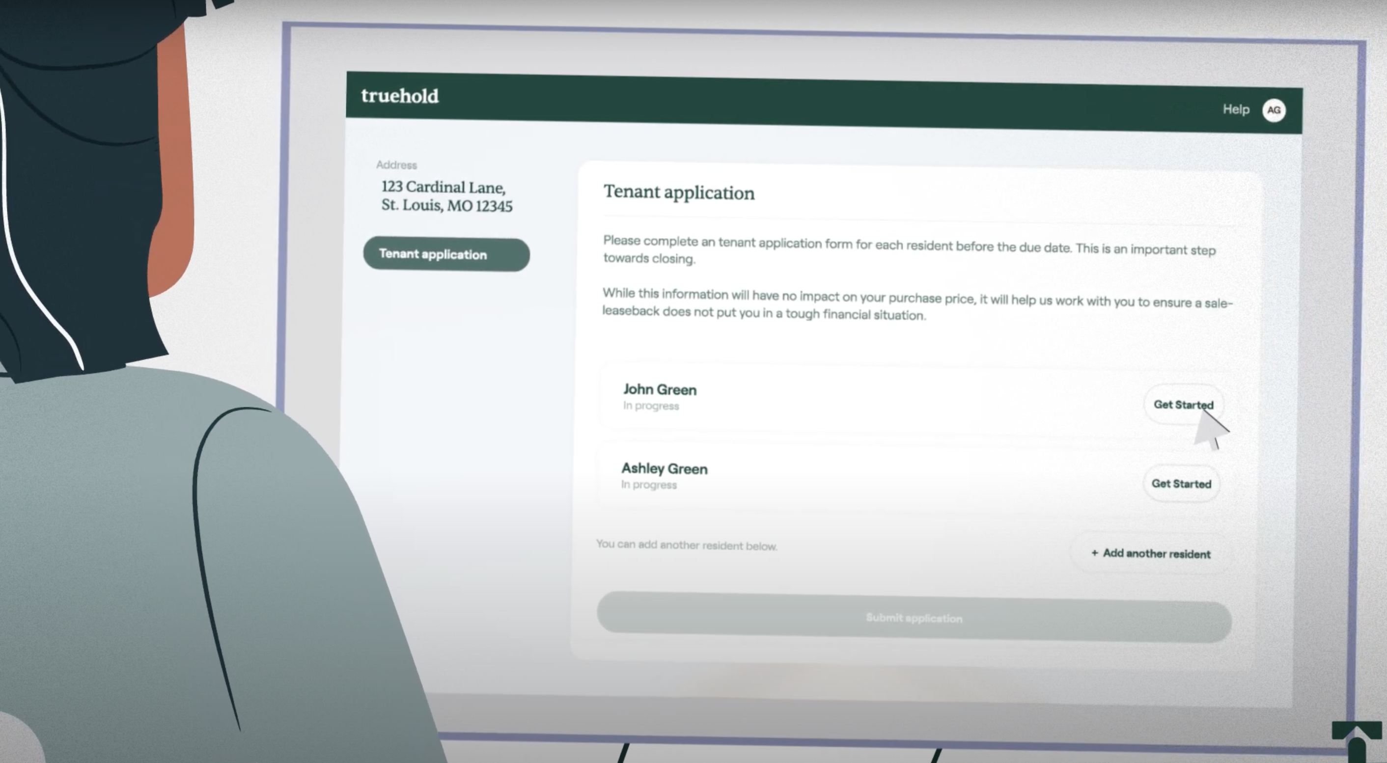 How to Complete Your Truehold Tenant Application