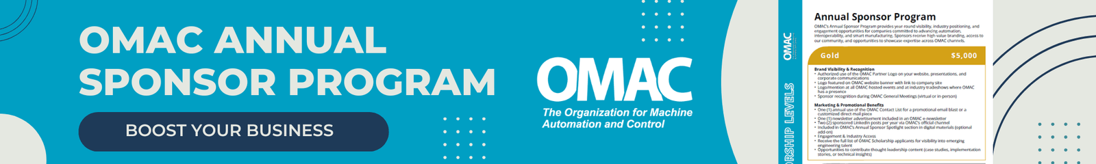 OMAC | The Organization for Machine Automation and Control