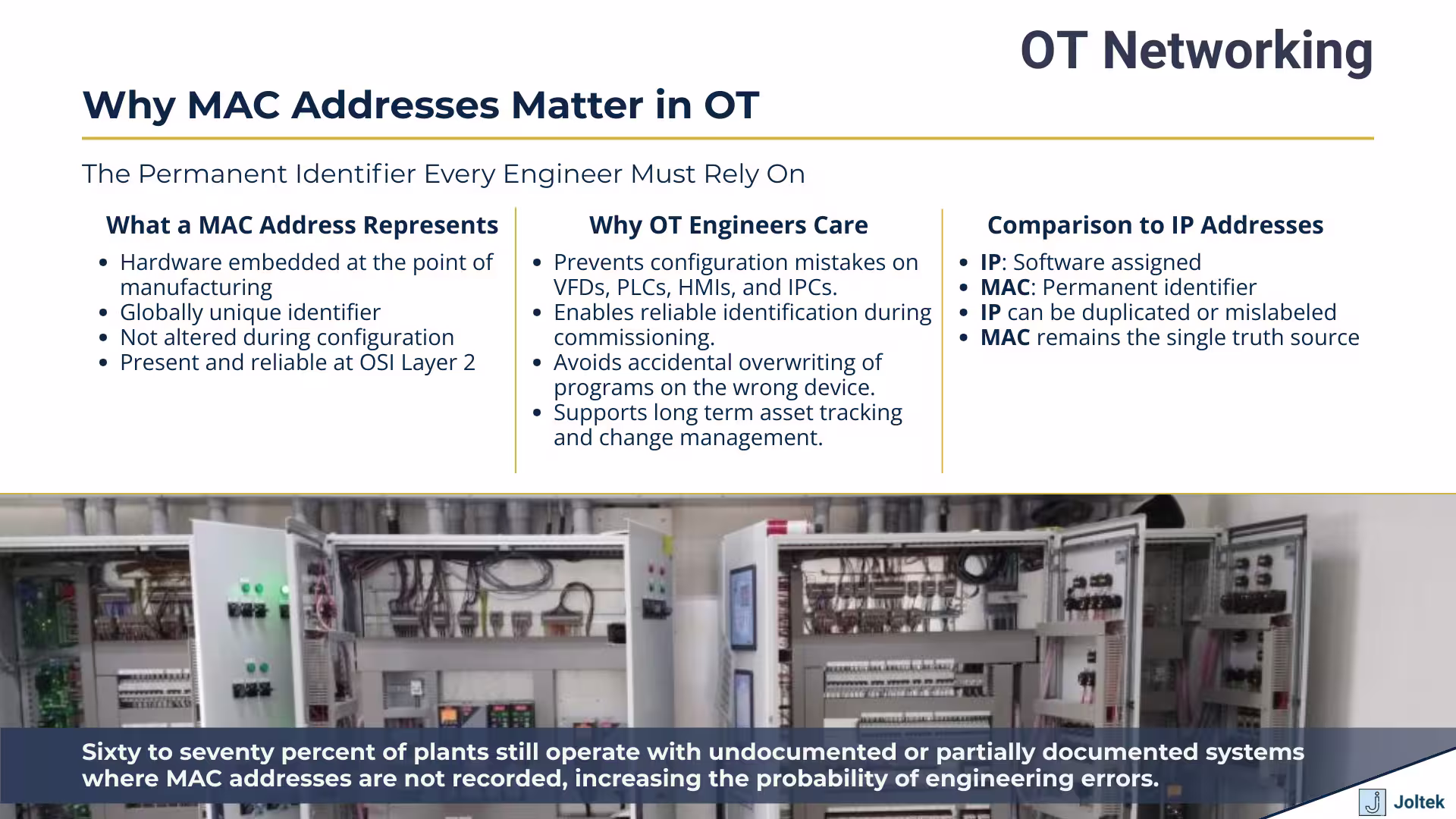 Why MAC Addresses Matter in OT