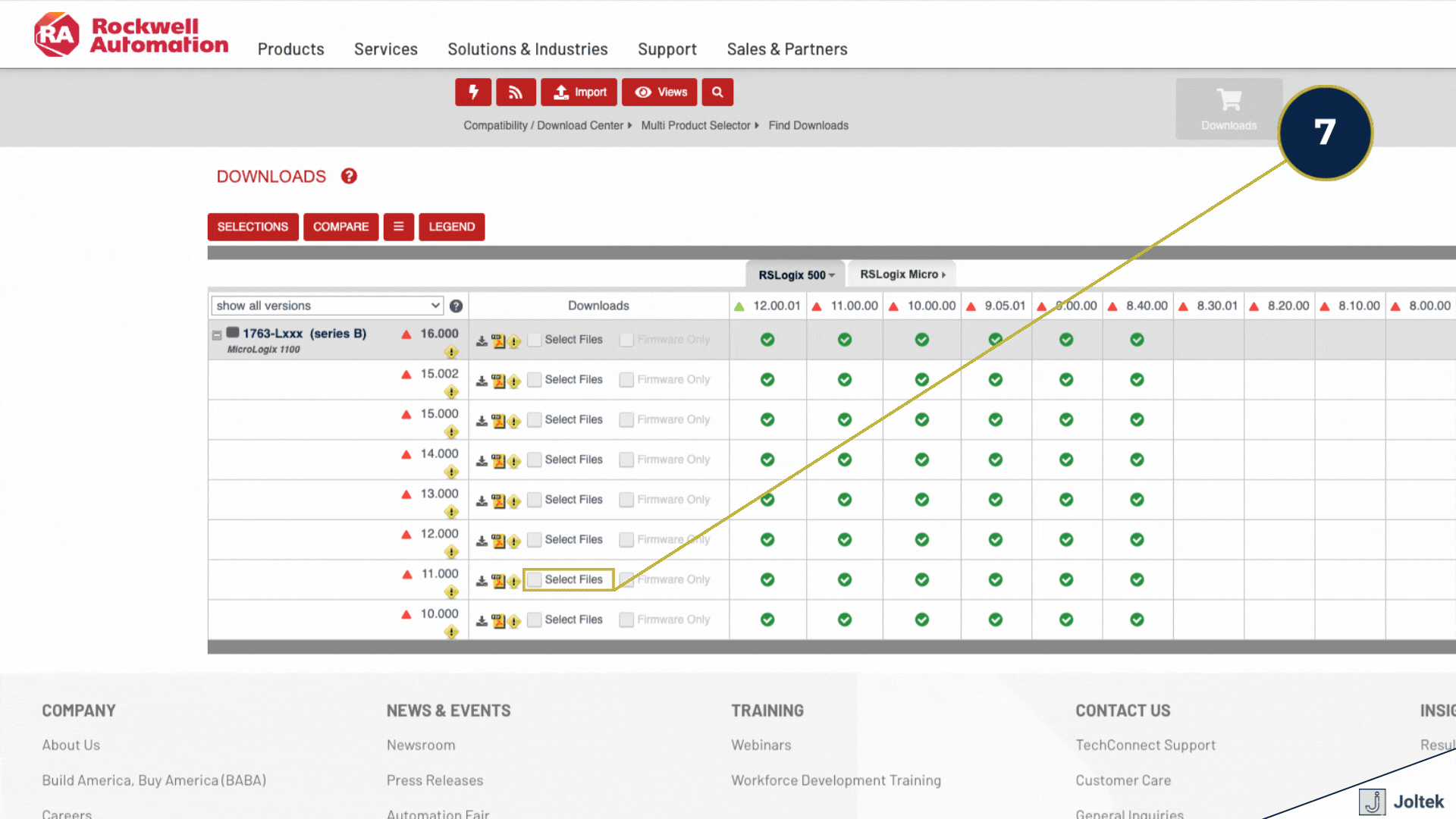 RSLogix 500 Download Free Full Version MicroLogix 1100 Version 11.000