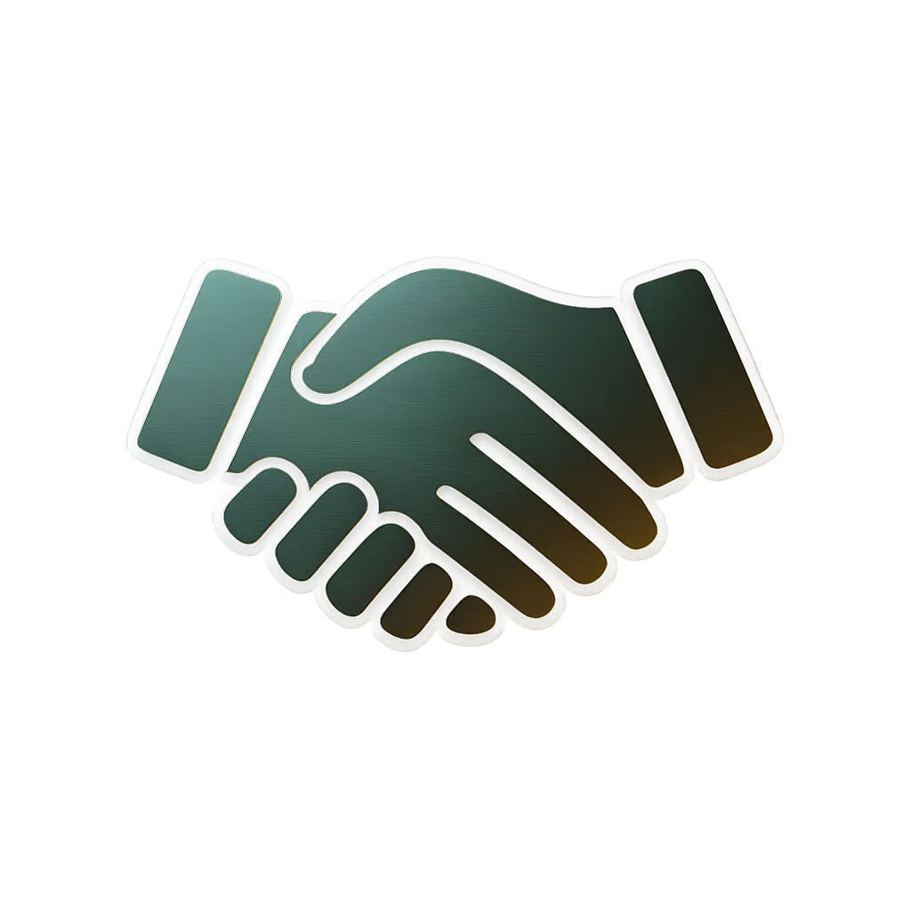 Icon of a handshake